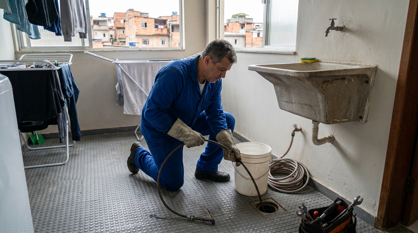 Desentupimento de Ralos Externos em Osasco‑SP